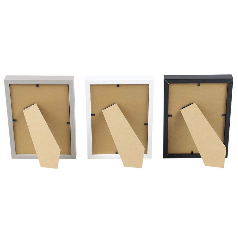 Home Basics 3 Piece Easel Back Picture Frame Set Wayfair